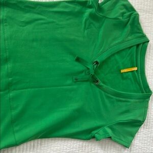 Lole Green Short Sleeve Dress with Bow Detail  Sz xl